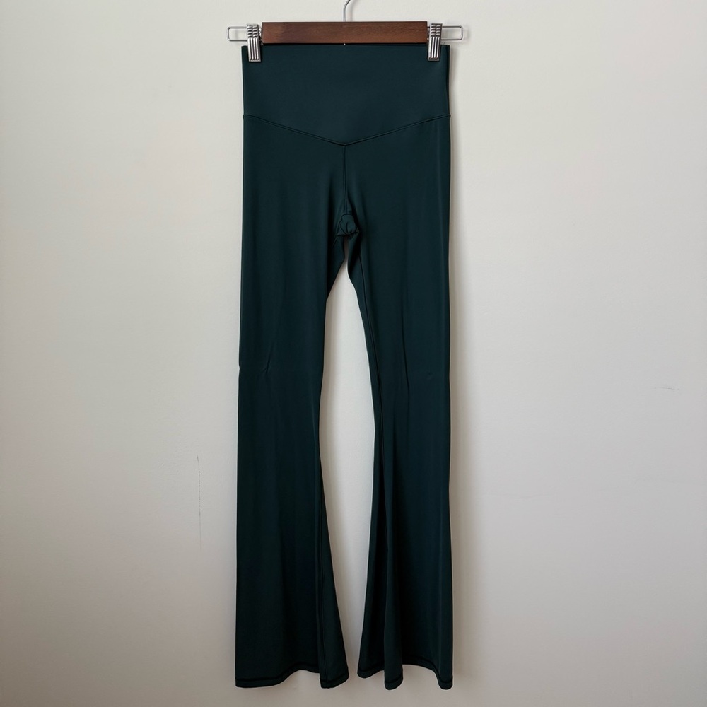 Offline by Aerie Real Me Xtra Flare Leggings Forest Green Size Small